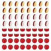 120Ppcs 4Style Pave Disco Ball Beads RB-TA0001-17-2