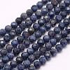 Natural Sapphire Beads Strands G-F509-18-3mm-1