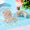 10 Bags Glass Round Seed Beads GLAA-TA0001-85-6