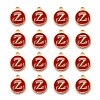 Golden Plated Alloy Enamel Charms X-ENAM-S118-03Z-2
