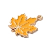 Thanksgiving Day Theme Alloy Enamel Pendants ENAM-M002-03G-16-2