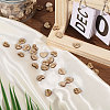 1400Pcs 2 Styles Heart Wood Craft Supplies WOOD-GL0001-23-5