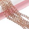 Glass Beads Strands EGLA-J042-8mm-21-2