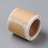 Self-Adhesive Kraft Paper Gift Tag Stickers DIY-G021-08-2
