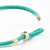 Braided Nylon Cord Bracelet Making MAK-A017-D01-09G-3