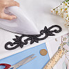 Flower Hotfix Rhinestone DIY-WH0504-33C-3
