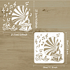 Plastic Reusable Drawing Painting Stencils Templates DIY-WH0172-985-2