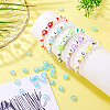 100Pcs 5 Styles Transparent Acrylic Beads TACR-TA0001-54C-7