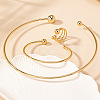 Iron Cuff Bangle & Rings & Collar Necklaces Sets for Women FS-WG38B2A-01-1