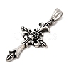 304 Stainless Steel Pendants STAS-A130-09C-AS-2