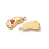 304 Stainless Steel Charms STAS-H483-02G-2