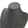 Microfiber Necklace Display Stands NDIS-P004-01B-01-2