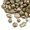 Antiqued Acrylic Beads AC-CBAAA05-01B-2