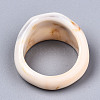 Resin Finger Rings X-RJEW-N033-008-B01-4