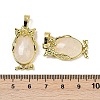 Natural Quartz Crystal Pendant KK-F887-02G-18-3