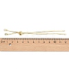 Rack Plating Brass Chain Bracelet Making X-KK-A142-017G-3