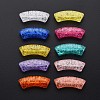 Transparent Crackle Acrylic Beads CACR-S009-001A-NM-1