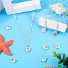 5Pcs 5 Styles Natural Cultured Freshwater Pearl Pendants PEAR-TA0001-30-8