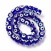 Handmade Evil Eye Lampwork Beads Strands LAMP-F024-01B-01-3