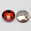Taiwan Acrylic Rhinestone Buttons BUTT-F022-15mm-03-2