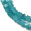 Dyed Natural Amazonite Beads Strands G-G085-B30-01-3