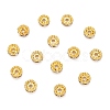 Brass Grade A Crystal Rhinestone Spacer Beads RB-A006-6MM-G-2