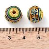 Alloy Enamel Beads ENAM-B001-08L-02-3