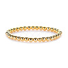 Synthetic Non-magnetic Hematite Beaded Stretch Bracelets for Men Women LS-YP2747-4-1