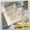 DIY Flat Round Bookmark Making Kits DIY-SC0032-07A-6