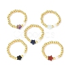 Gemstone Finger Rings RJEW-JR00959-2