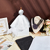 3M Polyester Hexagonal Mesh Fabrics DIY-WH0542-58B-4