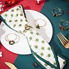 6Pcs 2 Style inc Alloy Napkin Rings AJEW-GF0007-17-4