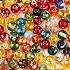 Picasso Baking Paint Glass Seed Beads SEED-N007-38A-02-3