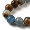 Natural Blue Calcite Beads Strands G-H312-C02-12mm-4