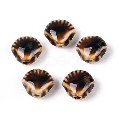 Handmade Porcelain Ceramic Beads PORC-T133-29H-1