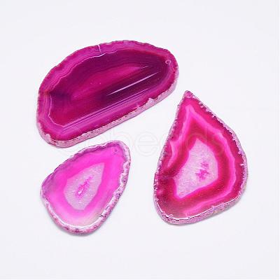 Natural Agate Pendants G-F428-A-1