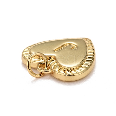 Rack Plating Golden Brass Pendants KK-E260-01G-J-1