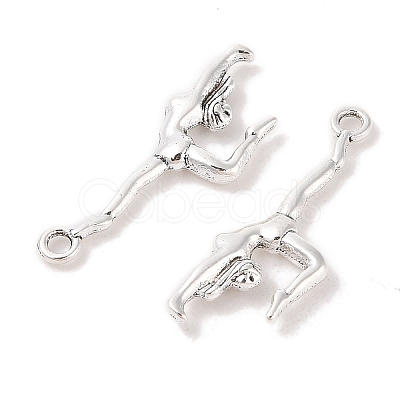 Tibetan Style Zinc Alloy Dancer Pendants LS-X-TIBEP-R334-283AS-RS-1