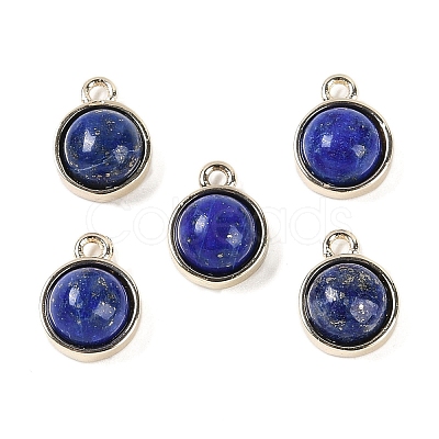 Natural Lapis Lazuli Pendants G-K372-03G-09-1