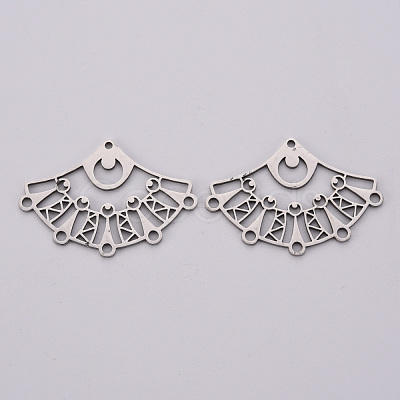 Tarnish Resistant 201 Stainless Steel Chandelier Components Links STAS-T056-LA309-1-1