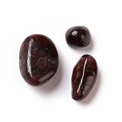 Natural Garnet Chip Beads G-O103-15S-1