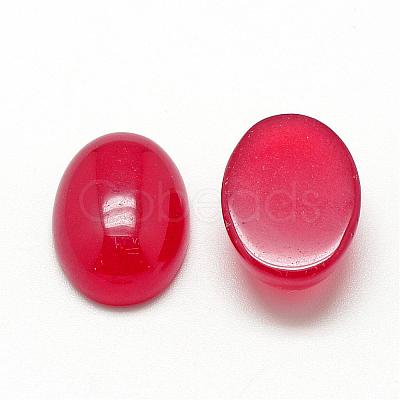 Natural White Jade Cabochons G-R415-18x25-28-1