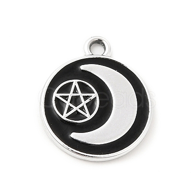 Alloy Enamel Pendants ENAM-I053-D07-1