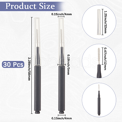 Plastic Cleaning Brushes LS-AJEW-WH20020-195A-1