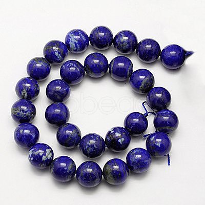 Natural Lapis Lazuli Beads Strands X-G-G423-4mm-A-1