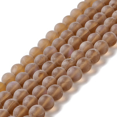 Synthetic Moonstone Beads Strands G-E573-01C-07-1