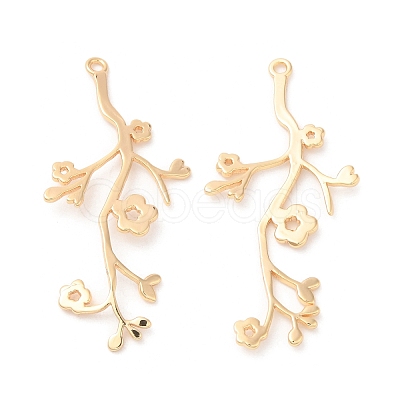Brass Pendants KK-G468-26G-1
