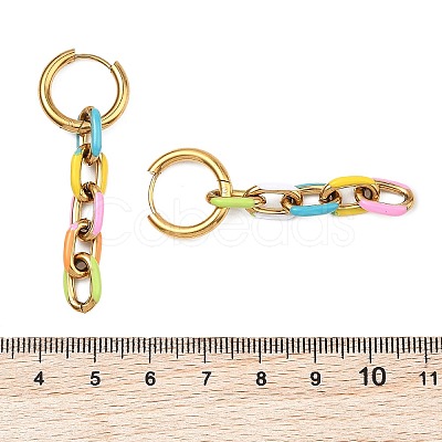 304 Stainless Steel Hoop Earrings EJEW-JE06983-1