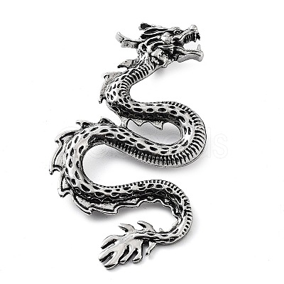 Tibetan Style Alloy Pendants TIBE-L012-039AS-01-1