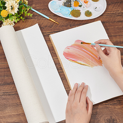 Linen Blend Coated Canvas DRAW-WH0002-01-1